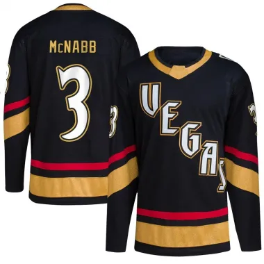 Brayden McNabb Golden Knights Jersey 2021 #3 Red Chinese New Year Men's