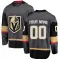 Black Youth Custom Breakaway Vegas Golden Knights Home Jersey