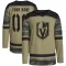 Camo Youth Custom Authentic Vegas Golden Knights Military Appreciation Practice Jersey