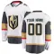 White Men's Custom Breakaway Vegas Golden Knights Away Jersey