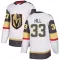 White Youth Adin Hill Authentic Vegas Golden Knights Away Jersey