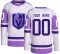 Youth Custom Authentic Vegas Golden Knights Hockey Fights Cancer Jersey